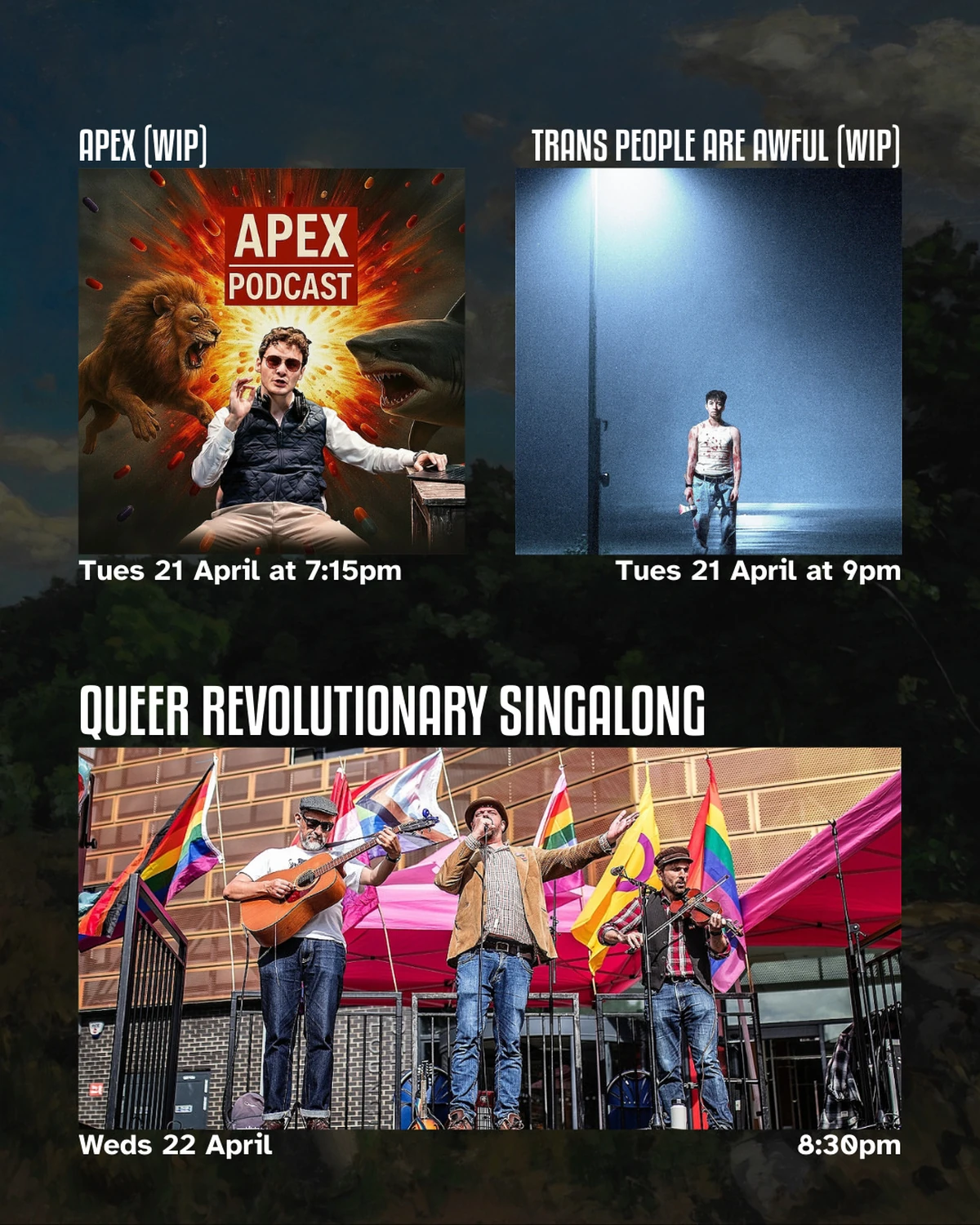 QUEER REVOLUTIONARY SINGALONG