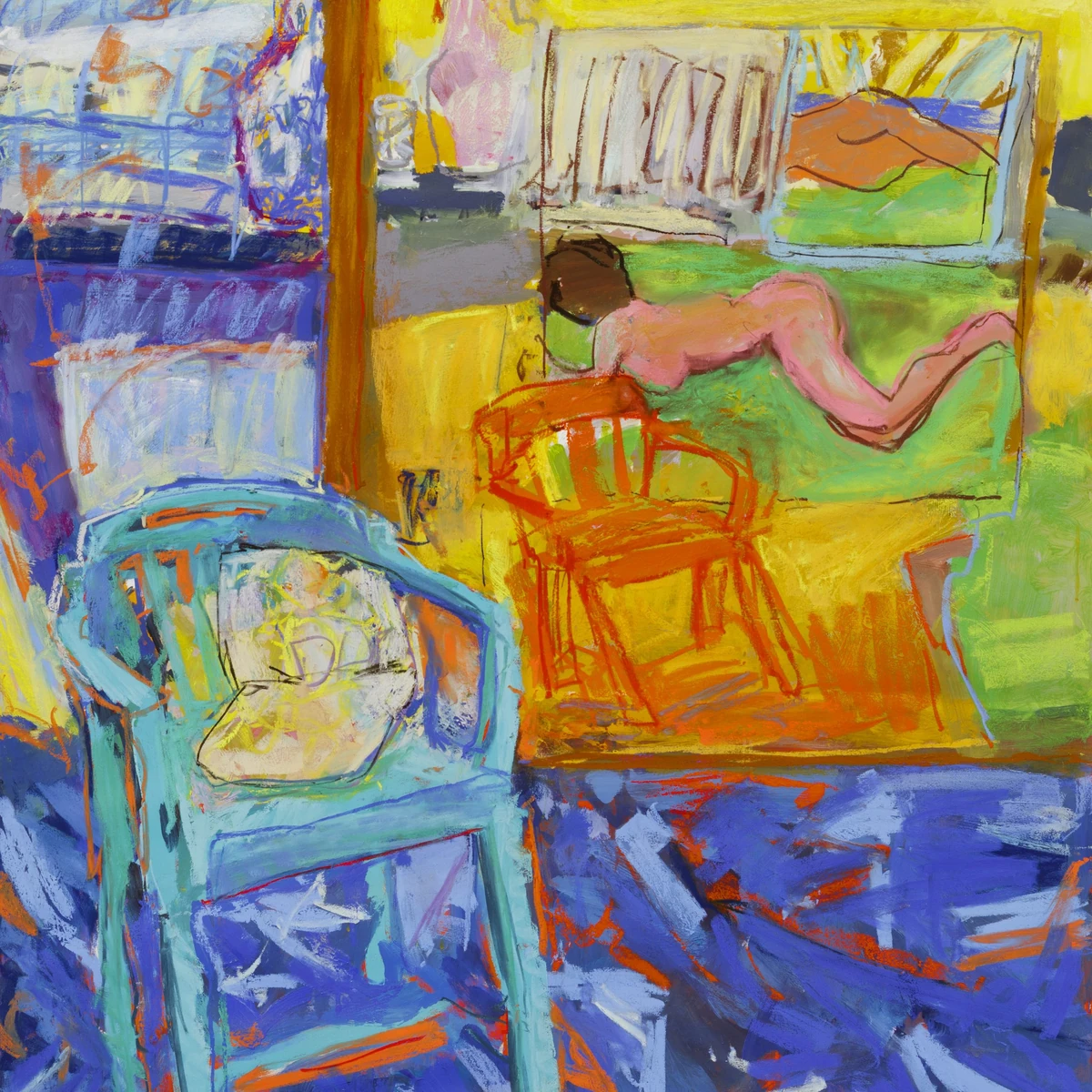 The Blue Chair and Places in Between