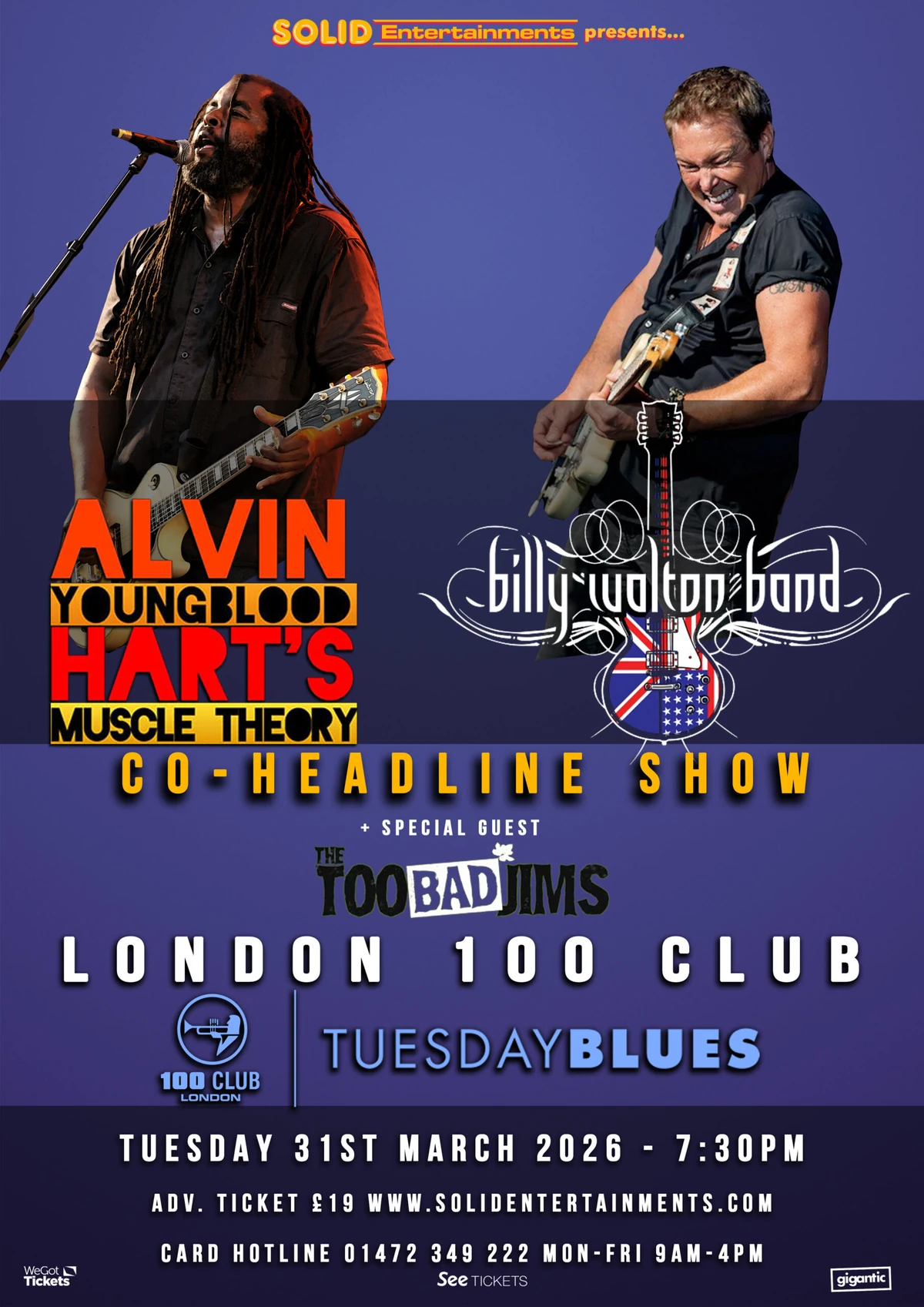 Alvin Youngblood Hart + Billy Walton Band